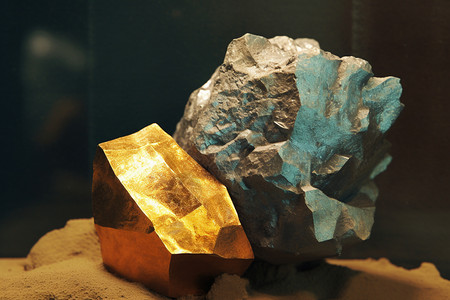 自然铜矿石图片