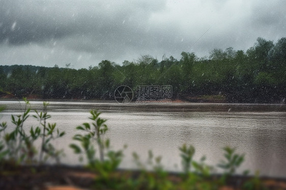 天空的降雨图片