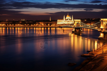 美丽的多瑙河景观图片