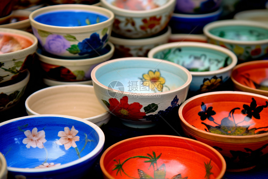 历史文化的陶器餐具图片