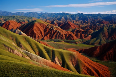 青海卓尔山卓尔山风景背景