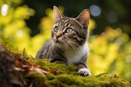 俏皮可爱的猫咪高清图片