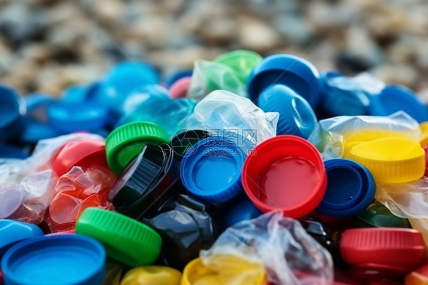 回收塑料瓶子图片