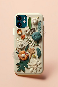 可爱植物的手机壳图片