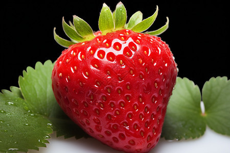美味健康的草莓图片