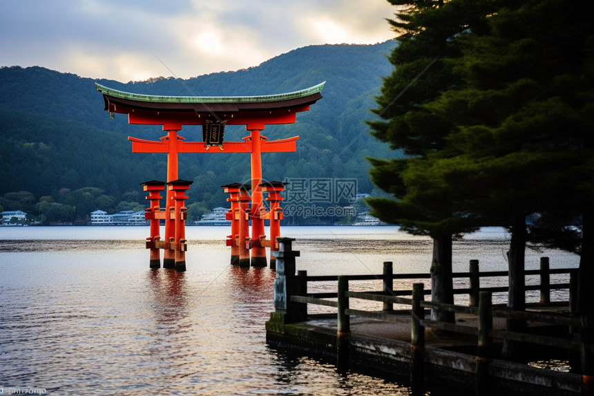 日本神社文化图片