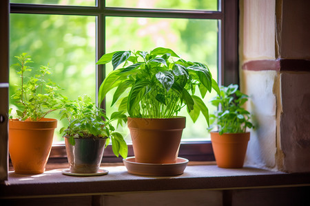 室内植物背景图片