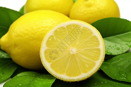 酸柠檬背景图片