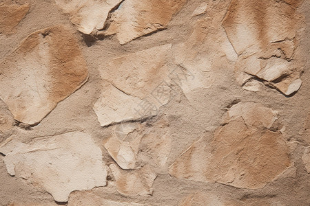 颗粒状的砂岩墙壁背景图片