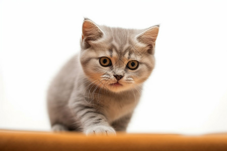 可爱的短毛猫背景图片
