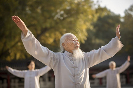 健康的户外锻炼图片