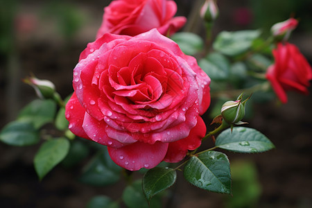 颜色鲜艳的玫瑰花图片