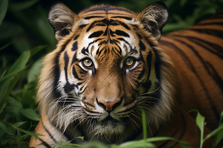 食肉动物的老虎图片