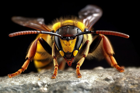 野生的昆虫大黄蜂图片