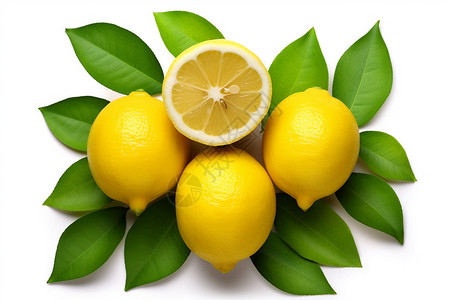 多汁新鲜柑橘柠檬图片