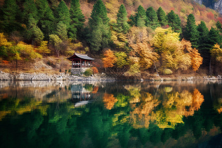 秋天的美丽风景图片