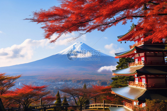 东京富士山图片