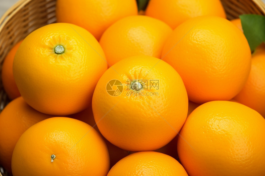 皮薄汁多的橙子图片