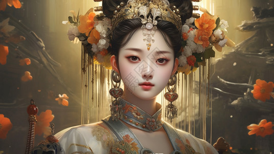 中国古装女神图片