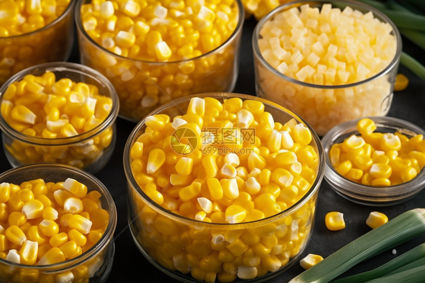 营养的玉米粒图片