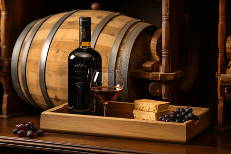 葡萄酒窖酒窖的酿酒工艺背景