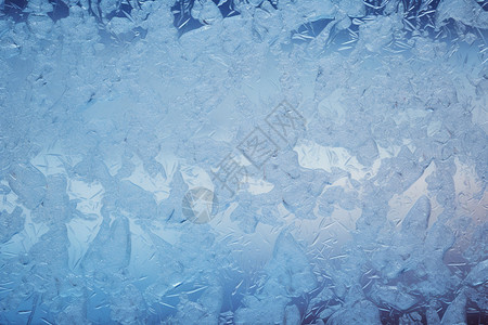 冬天冰霜的背景图片