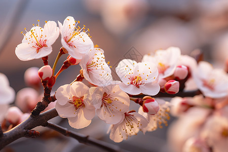 美丽的桃花花朵图片