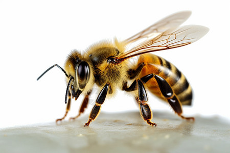 大自然的小蜜蜂图片