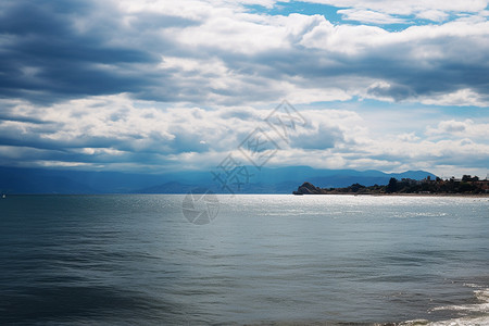 海岸的风景图片