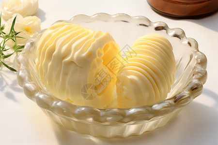 碗中的人造黄油图片