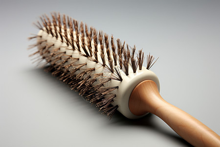 木制头发护理梳图片