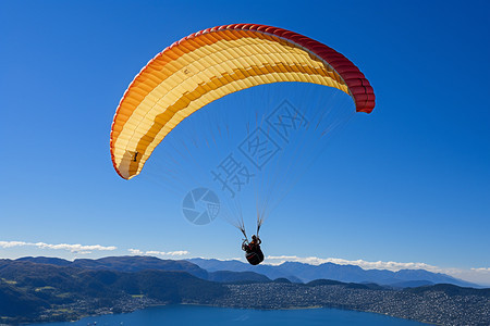 户外滑翔伞运动图片