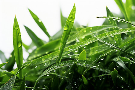 雨后小草户外雨后的小草背景