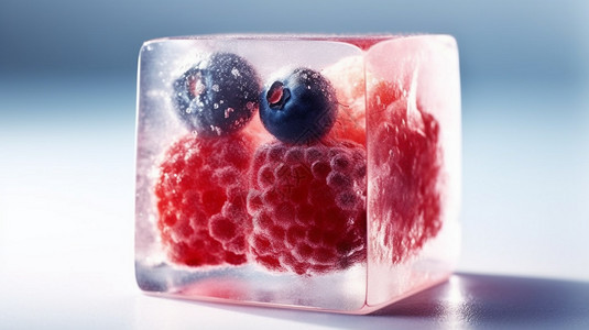 水果冰块保鲜图片
