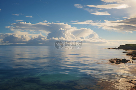 唯美的海边风景图片