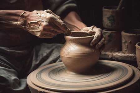 陶瓷罐子花瓶图片