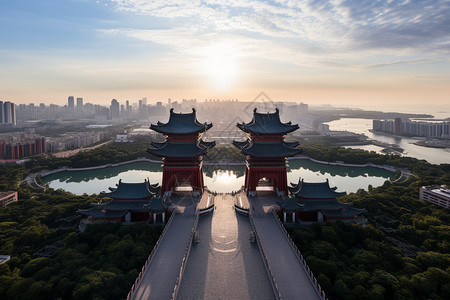 城市建筑景观图片