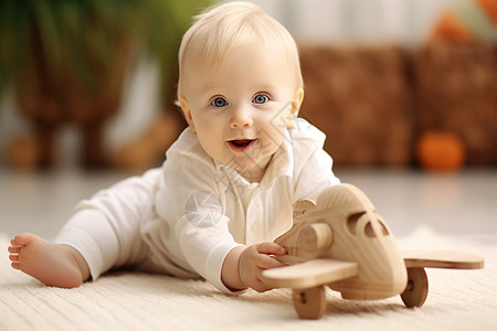婴儿的玩具背景图片