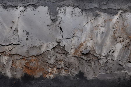 深灰色火山岩墙壁背景图片素材