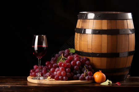 红酒酿制酿制的红酒背景