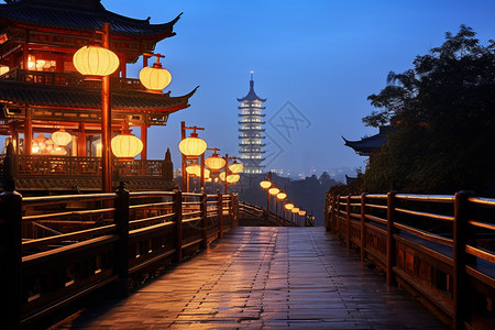 中国传统园林建筑图片