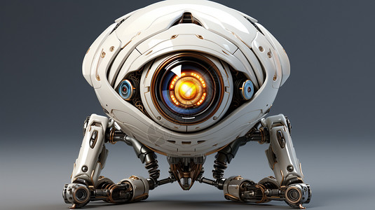 科技派大眼睛机器人图片