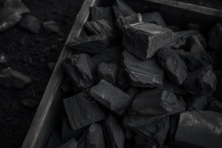 火盆里面的煤炭图片