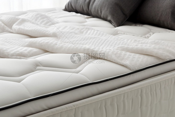 舒适的睡眠床垫图片
