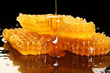 美味营养的蜂蜜图片
