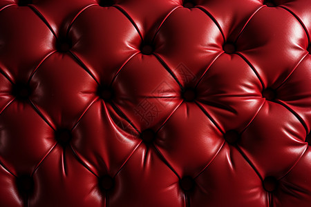 舒适柔软的红色沙发图片
