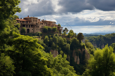 意大利的村庄图片