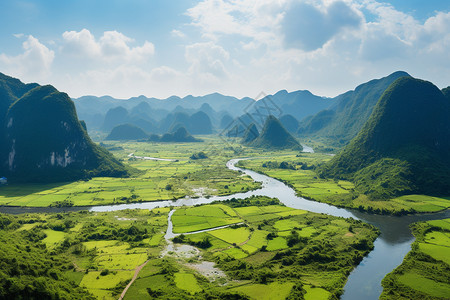 宁平山脉的风景图片