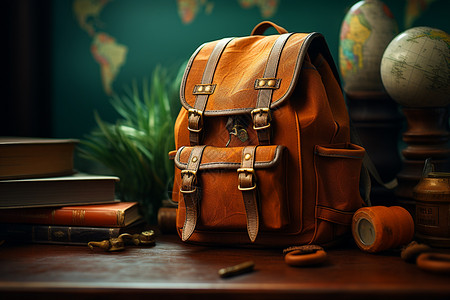 旅行人背包背景图片