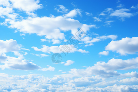 美丽蓝色天空图片